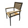 Panama Jack Outdoor Boca Grande Stackable Dining Armchairs (Set of 2) 005