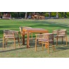 Panama Jack Outdoor Corsica 5-Piece Square Dining Set