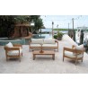 Panama Jack Outdoor Bali Teak 5-Piece Seating Set 001