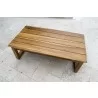 Panama Jack Outdoor Bali Teak Coffee Table Top View - Panama Jack Outdoor Bali Teak Coffee Table Top View