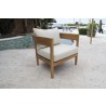 Panama Jack Outdoor Bali Lounge Chair Front Side View Outdoor