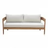 Panama Jack Outdoor Bali Teak Sofa Front - Panama Jack Outdoor Bali Teak Sofa Front