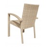 Panama Jack Outdoor Austin Dining Armchairs (Set of 2) Back