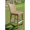 Panama Jack Outdoor Austin Barstool Side View - Panama Jack Outdoor Austin Barstool Side View