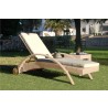 Panama Jack Outdoor Austin Chaise Lounge Side View