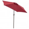 Panama Jack Outdoor 9 Ft Alum Patio Umbrella W/Crank- Red