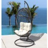 Panama Jack Outdoor Accents Hanging Chair w/Metal Stand & Cushions