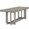 Sunpan Disera Dining Table 96'' in Ash Grey - Front Side Angle - Sunpan Disera Dining Table 96'' in Ash Grey - Front Side Angle