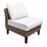 Panama Jack Sanibel Armless Chair with Cushions
