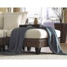 Panama Jack Sanibel Ottoman with Cushion Room View