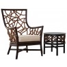 Panama Jack Sunroom Trinidad 2-Piece Occasional Chair Set with Cushions