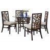 Panama Jack Sunroom Trinidad 6-Piece Dining Set with Cushions