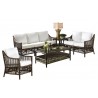 Panama Jack Sunroom Bora Bora 5-Piece Living Set with Cushions