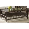 Panama Jack Sunroom Bora Bora Coffee Table with Glass Room View