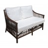 Panama Jack Sunroom Bora Bora Loveseat with Cushions