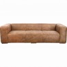 Moe's Home Collection Bolton Sofa - Open Road Brown Leather - Front Angle