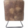 Moe's Home Collection Perth Club Chair Light Brown - Seat Leg Close-up