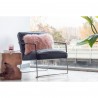 Moe's Home Collection Desmond Club Chair - Onyx Black Leather - Lifestyle
