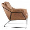 Moe's Home Collection Greer Club Chair - Cappuccino - Side