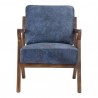 Moe's Home Collection Drexel Arm Chair - Blue - Front