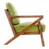 Moe's Home Collection Drexel Arm Chair - Green - Side