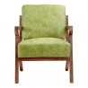 Moe's Home Collection Drexel Arm Chair - Green - Front