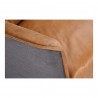 Moe's Home Collection Messina Leather Sofa - Cigare Tan - Arm Closeup