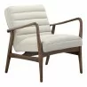 Moe's Home Collection Anderson Armchair in Sandbar Beige - Front Side Angle - Moe's Home Collection Anderson Armchair in Sandbar Beige - Front Side Angle