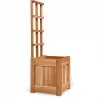 All Things Cedar 12w x 12d x 13h Set of 2 Planter Box's with Trellis - Side - All Things Cedar 12w x 12d x 13h Set of 2 Planter Box's with Trellis - Side