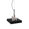 Cesar Pendant Lamp Black Stainless Steel - Top Angle
