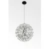Lucius Pendant Lamp Stainless Steel - White BG - Lucius Pendant Lamp Stainless Steel - White BG