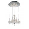 Macy Pendant Lamp Clear Glass And Crystal