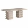Essentials For Living Plaza Extension Dining Table - Angled View - Essentials For Living Plaza Extension Dining Table - Angled View