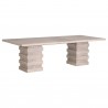 Essentials For Living Plaza Extension Dining Table - Angled
