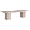 Essentials For Living Plaza Extension Dining Table - Extended Angled View