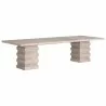 Essentials For Living Plaza Extension Dining Table - Extended Angled View - Essentials For Living Plaza Extension Dining Table - Extended Angled View