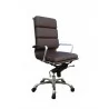 J&M Furniture Plush Black High Back Office Chair Brown - J&M Furniture Plush Black High Back Office Chair Brown