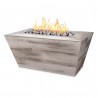 The Outdoor Plus Plymouth Wood Grain Fire Pit 
