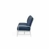 Bristol Sofa in Spectrum Indigo w/ Self Welt - Side Angle - Bristol Sofa in Spectrum Indigo w/ Self Welt - Side Angle
