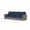 Coronado Sofa in Spectrum Indigo w/ Self Welt - Front Side Angle - Coronado Sofa in Spectrum Indigo w/ Self Welt - Front Side Angle
