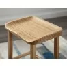 Greenington Tulip Counter Height Stool Caramelized - Set of Two - Seat  Closeup Top Angle 2 - Greenington Tulip Counter Height Stool Caramelized - Set of Two - Seat  Closeup Top Angle 2
