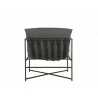 Sunpan Mallorca Lounge Chair - Gracebay Grey - Back Angle - Sunpan Mallorca Lounge Chair - Gracebay Grey - Back Angle