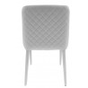 Polly Chair In White - Back