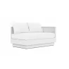 Azzurro Living Porto Sectional in White - Build Your Own - Left Arm - Azzurro Living Porto Sectional in White - Build Your Own - Left Arm