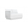 Azzurro Living Porto Sectional in White - Build Your Own - Right Arm