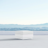 Azzurro Living Porto Sectional in White - Build Your Own - Ottoman Liefstyle