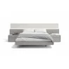 J&M Furniture Porto Bed in Grey - J&M Furniture Porto Bed in Grey