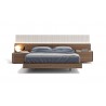 J&M Furniture Porto Walnut Bed