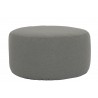 36" Round Coffee Table/ottoman In Heritage Granite - Front Angle