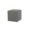 Sunset West Bazaar 18"Pouf Cube in Heritage Granite - Front Side Angle - Sunset West Bazaar 18"Pouf Cube in Heritage Granite - Front Side Angle